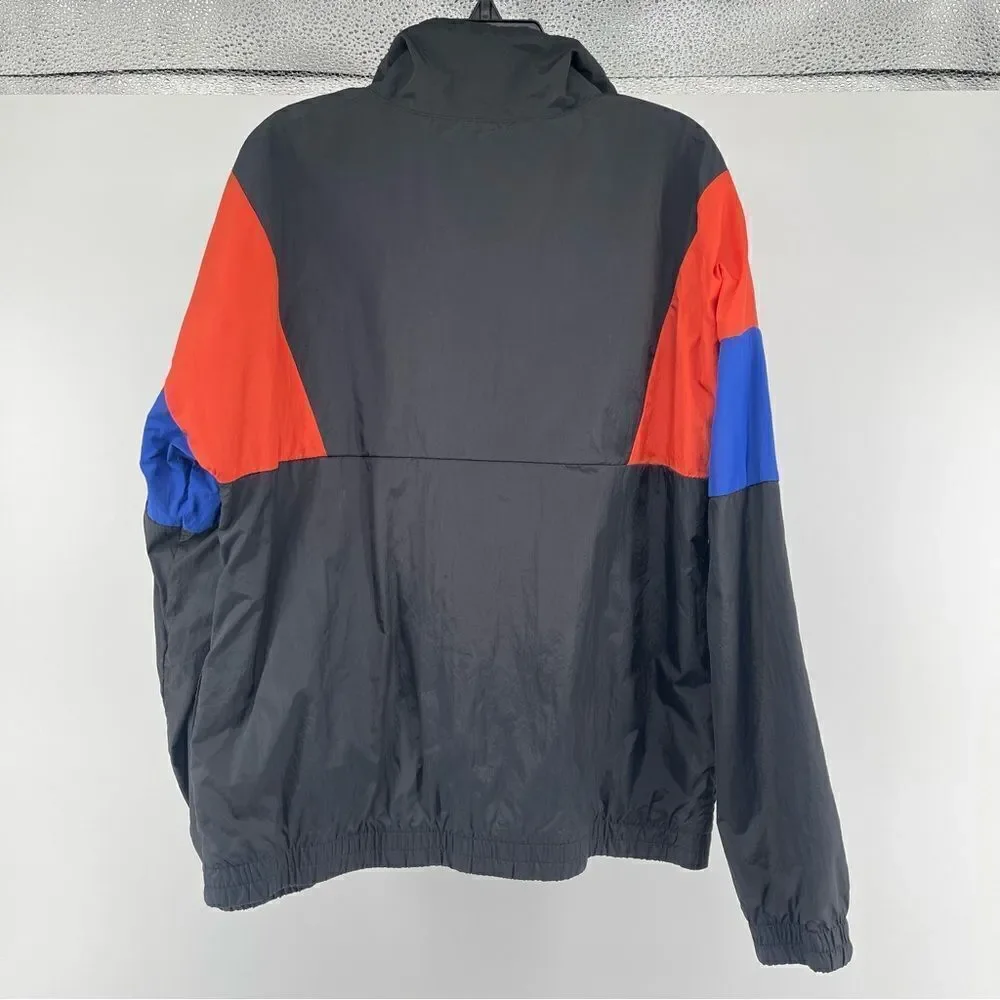 Converse Kid’s Colorblock Quarter Zip Pullover Windbreaker Jacket Small 8-10